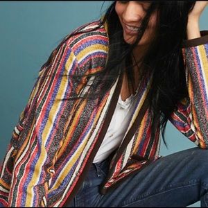 Anthropoligie Akemi + Kim Mansoura Striped Jacket